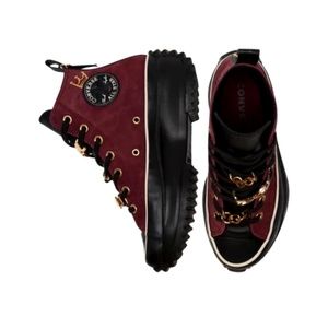 ⭐️ NEW Converse Run Star Hike High 'Deep Bordeaux' 573065C Women’s Sz 9 Sneakers